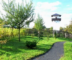 Limesturm mit römischem Garten